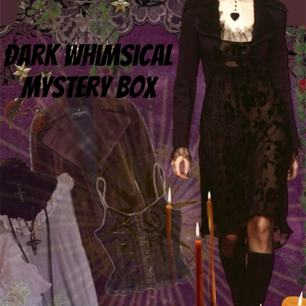 Dark Whimsical fairy mystery box